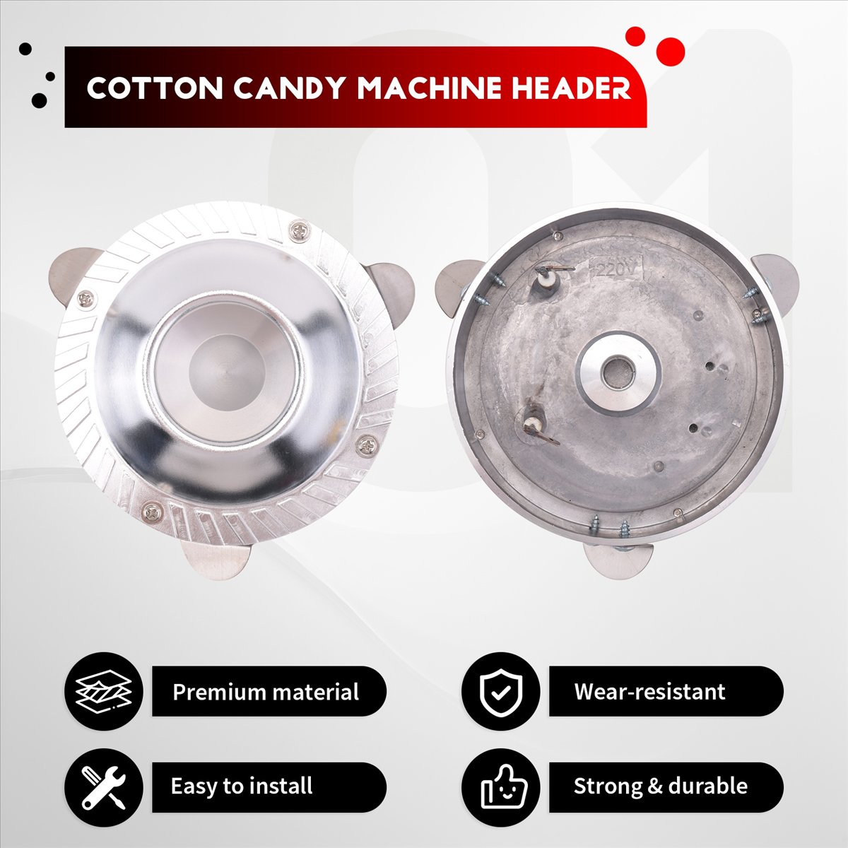 Cotton Candy Machine Heating Element - (A02R) 설탕 헤더 캔디 플로스 솜사탕