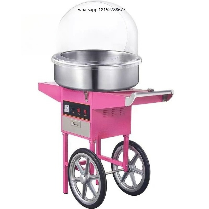 Commercial Cotton Candy Machine Cart - 상업용 솜사탕 기계 (카트, 트롤리, 모터