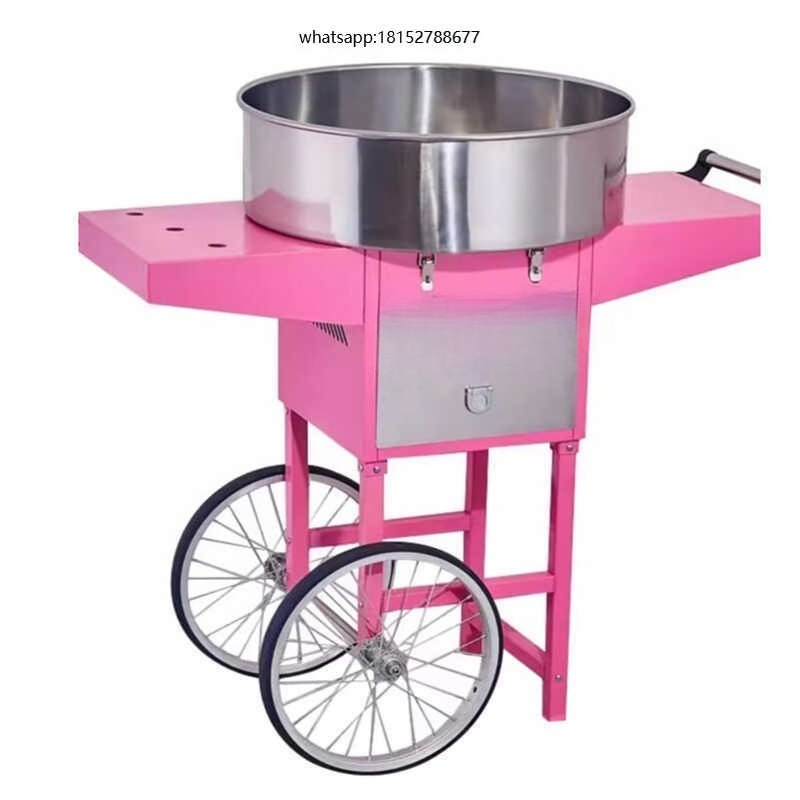 Commercial Cotton Candy Machine Cart - 상업용 솜사탕 기계 카트 포함 스테인리스