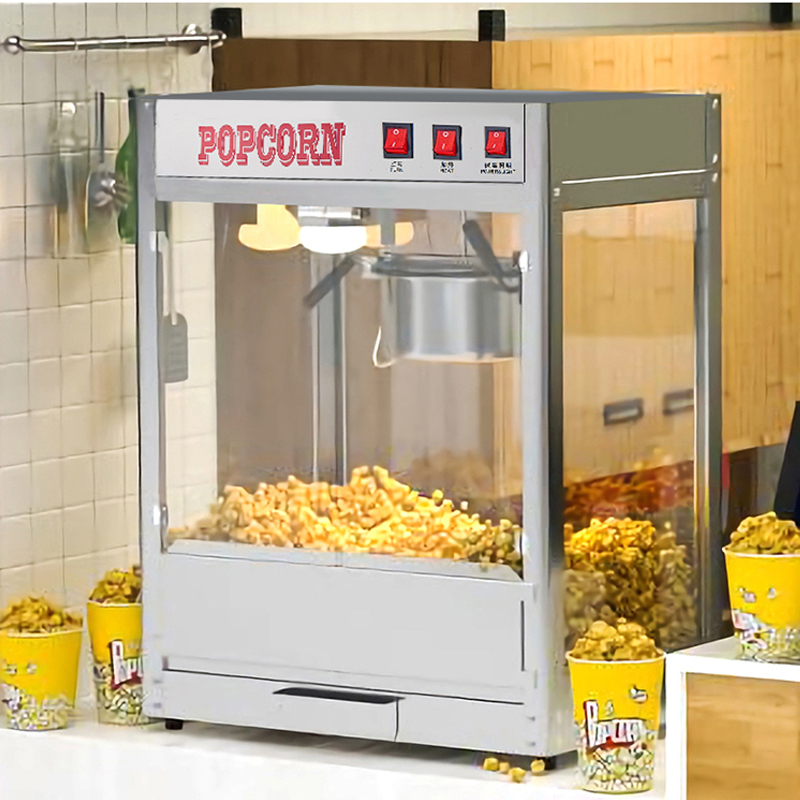 Commercial Popcorn Maker 8Oz - 전문 전기 팝콘 머신, 극장 메이커,