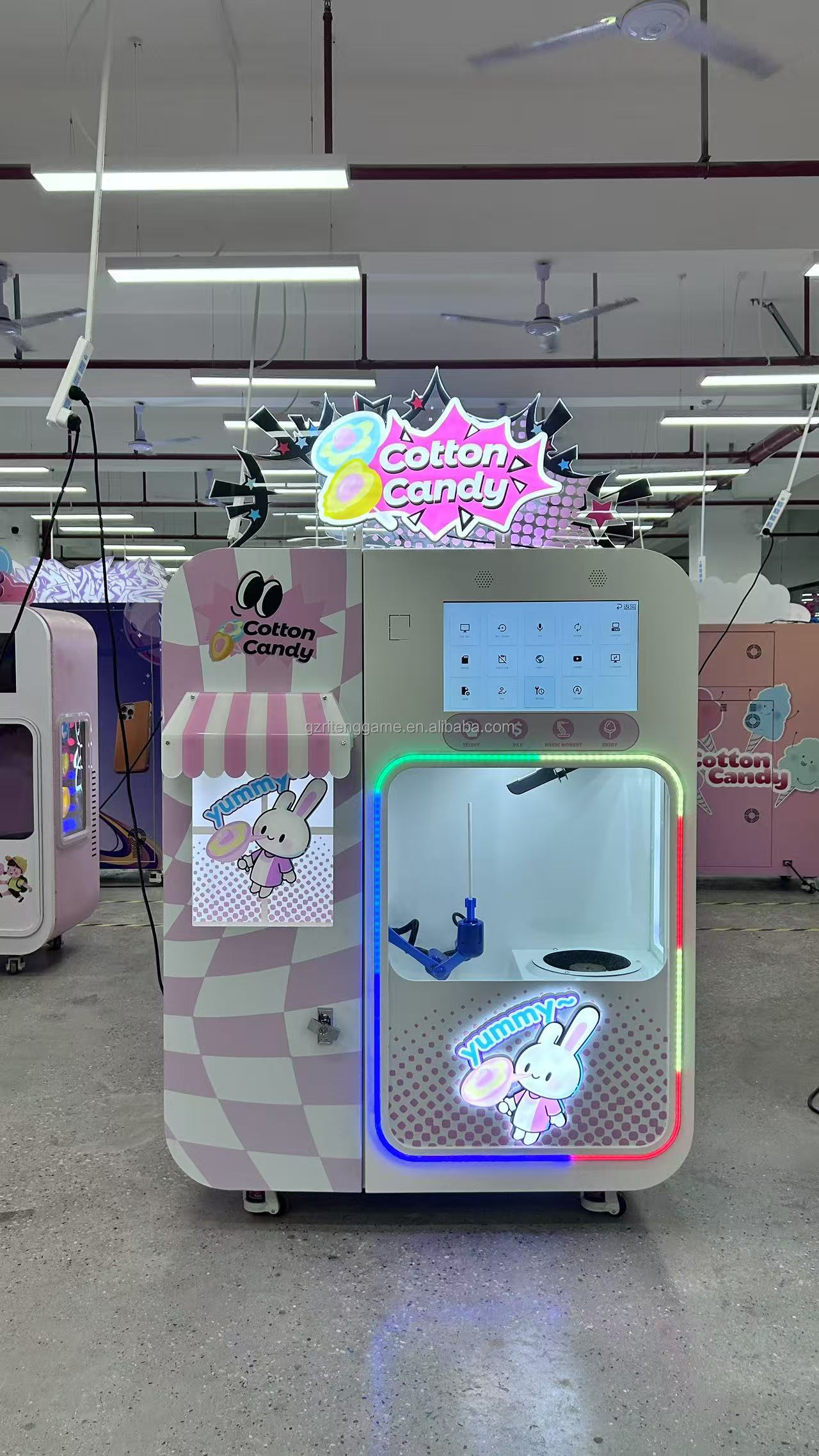 리텡 신형 자동 설탕 솜사탕 자판기 다양한 맛 전문 솜 - Flavored Cotton Candy Sugar Floss 리뷰 및 가격
