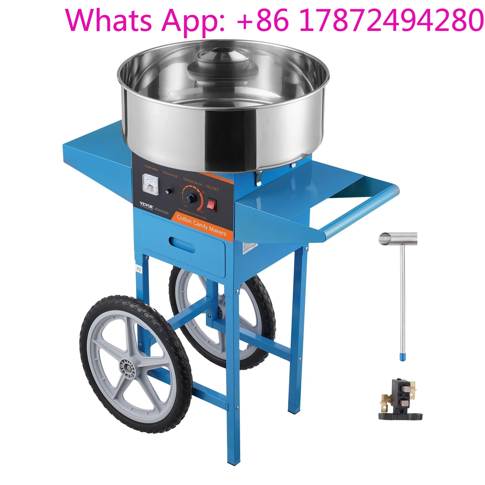 전기식 솜사탕 기계(카트 포함) 상업용 캔디 플로스 메 - Commercial Cotton Candy Machine Cart 리뷰 및 가격