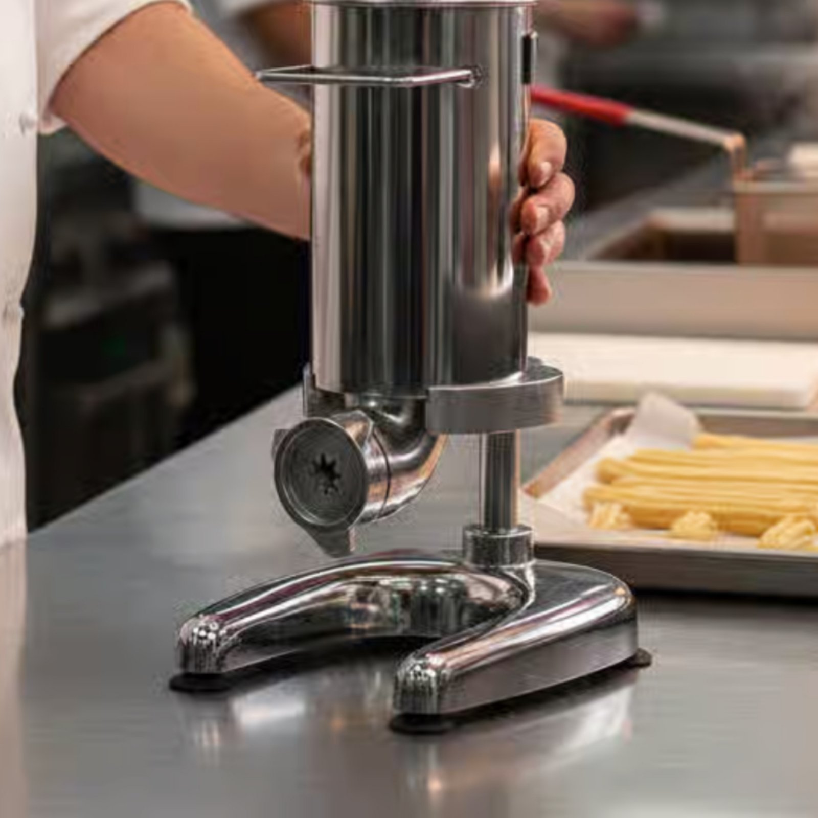 츄러스 압출기 3L 용량 스테인리스 스틸 츄러스 기계  - Churros Extruder Machine Manual 리뷰 및 가격