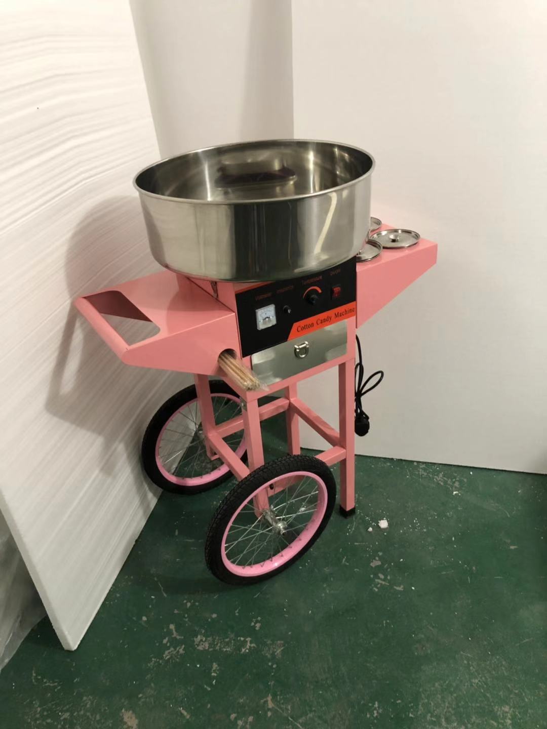 새로운 솜사탕 기계(카트 브래킷 포함) 경상업용 - Commercial Cotton Candy Machine Cart 리뷰 및 가격