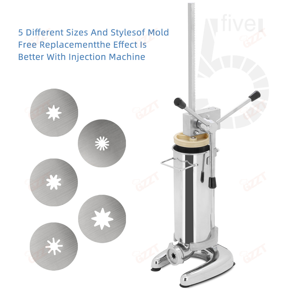 GZZT SCM 스페인식 추로스 제조기, 2L/3L 용 - Churros Extruder Machine Manual 리뷰 및 가격