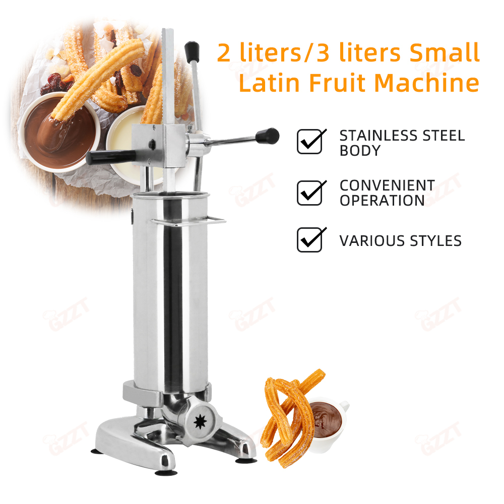 GZZT SCM 스페인식 추로스 제조기, 2L/3L 용 - Churros Extruder Machine Manual 리뷰 및 가격