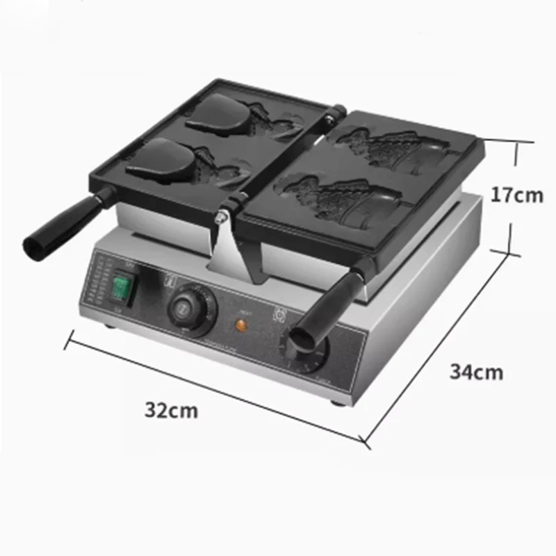 상업용 전기식 2구 개방형 물고기 모양 타이야키 제조기 - Commercial Waffle Cone Maker Ice Cream 리뷰 및 가격