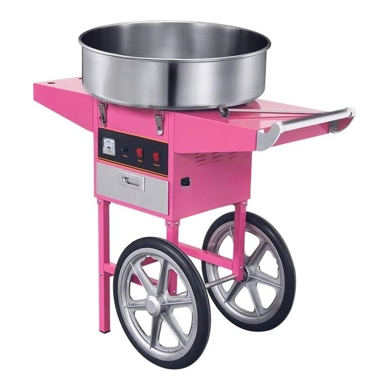 상업용 솜사탕 기계 (카트, 트롤리, 모터 포함) 제과 - Commercial Cotton Candy Machine Cart 리뷰 및 가격