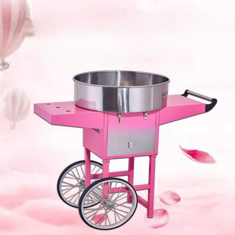 상업용 솜사탕 기계 카트 포함 스테인리스 스틸 설탕사탕 - Commercial Cotton Candy Machine Cart 리뷰 및 가격