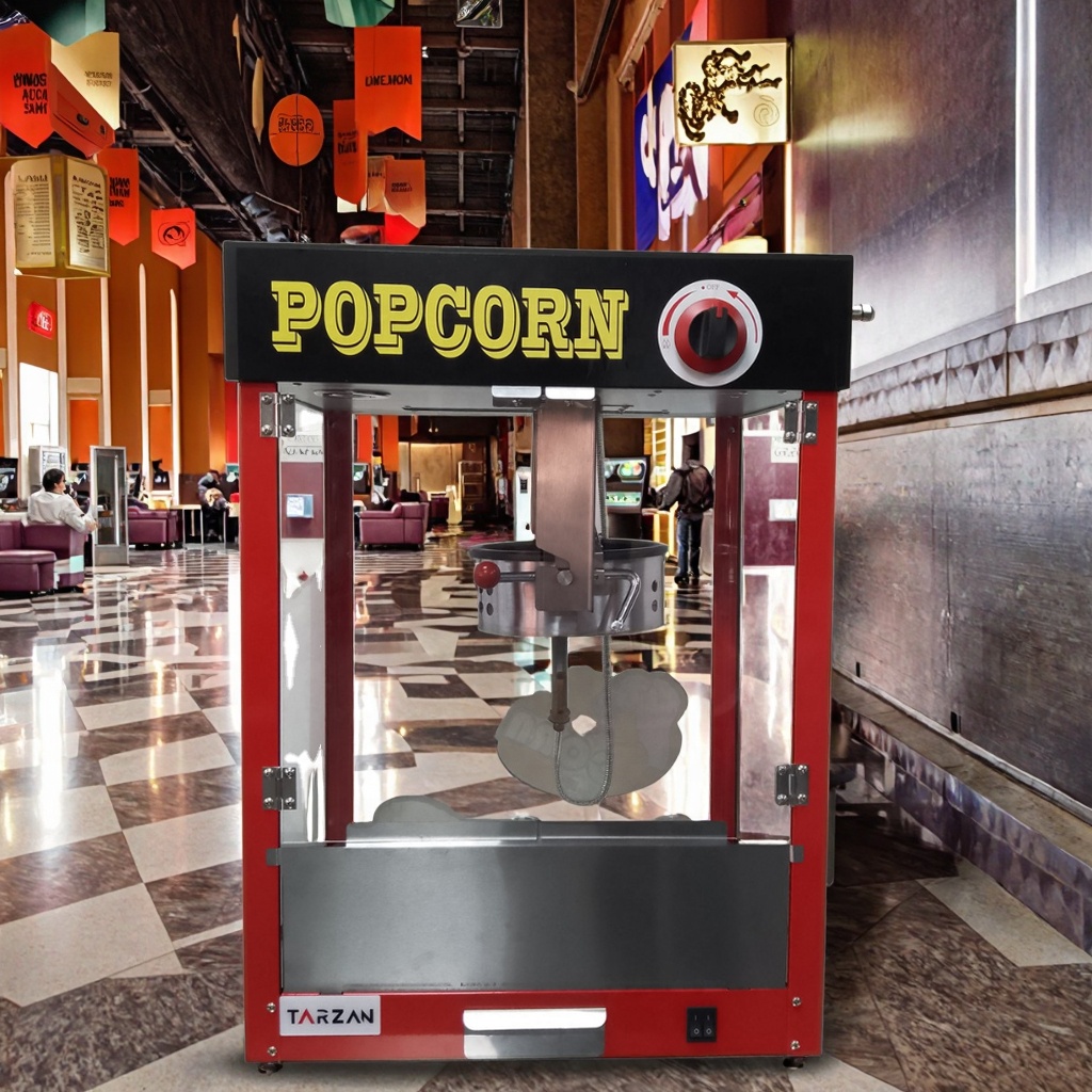 새로운 레드 루프 상업용 전기 팝콘 기계 8온스 케틀  - Commercial Popcorn Maker 8Oz 리뷰 및 가격