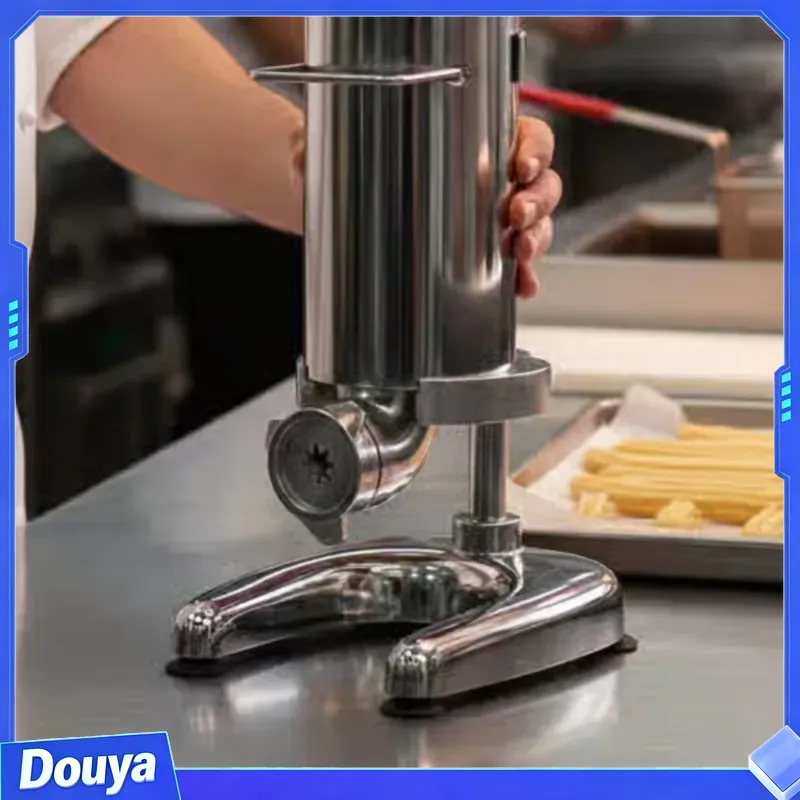 츄러스 압출기 3L 용량 스테인리스 스틸 츄러스 기계  - Churros Extruder Machine Manual 리뷰 및 가격