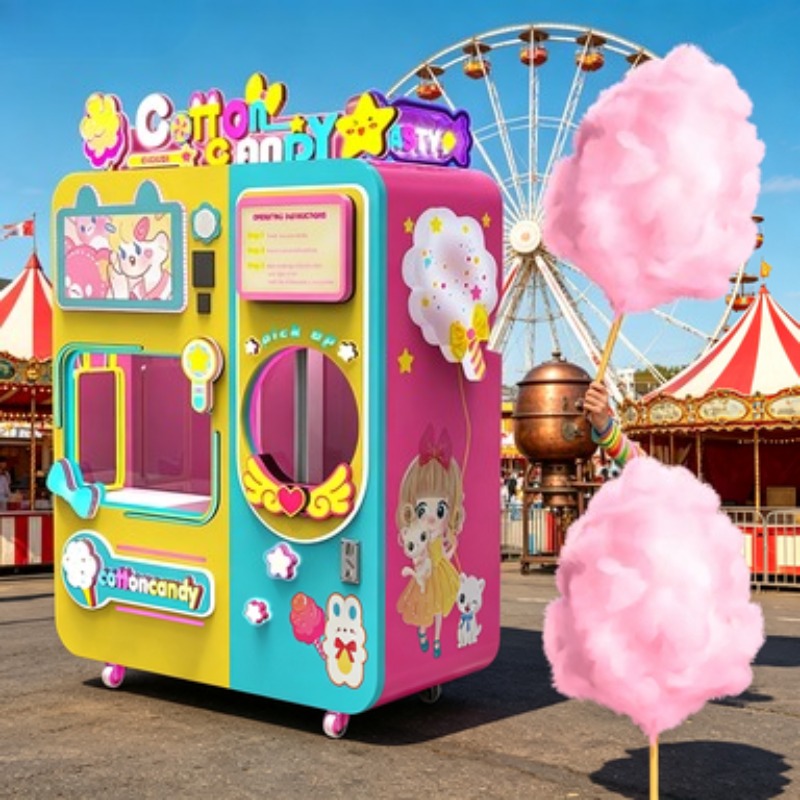 고품질 솜사탕 자동판매 로봇 캔디 플로스 메이커 페어리 - Floss Candy Sugar Spinner Machine 리뷰 및 가격