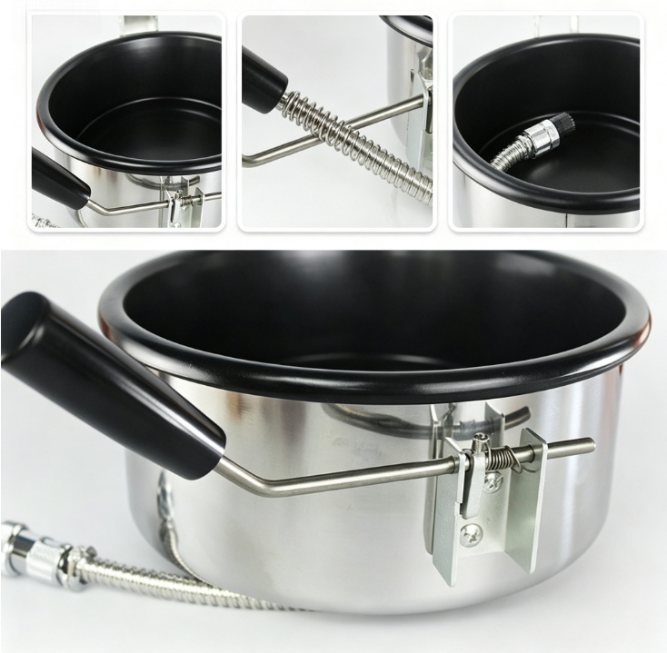 8온스 팝콘 제조기용 냄비, 논스틱 코팅 처리, 교체용 - Commercial Popcorn Maker 8Oz 리뷰 및 가격