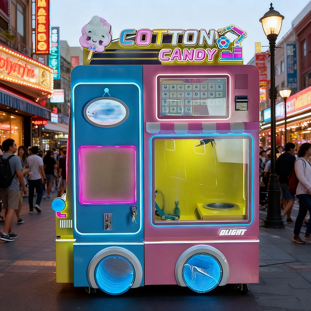 자동 상업용 마시멜로 로봇 솜사탕 기계 (솜사탕 만드는 - Commercial Cotton Candy Machine Cart 리뷰 및 가격