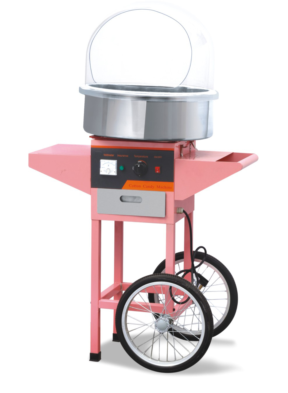 공장에서 직접 판매하는 상업용 솜사탕 제조기, 이동식  - Commercial Cotton Candy Machine Cart 리뷰 및 가격