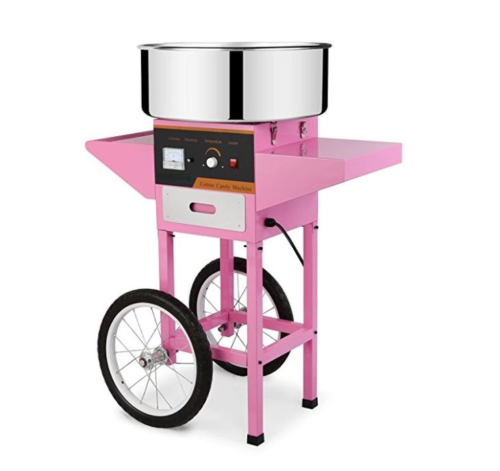 공장에서 직접 판매하는 상업용 솜사탕 제조기, 이동식  - Commercial Cotton Candy Machine Cart 리뷰 및 가격