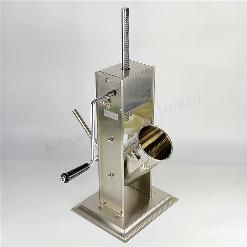 츄러로 제조기 2L 소시지 스터퍼 필러 소시지 살라미  - Churros Extruder Machine Manual 리뷰 및 가격
