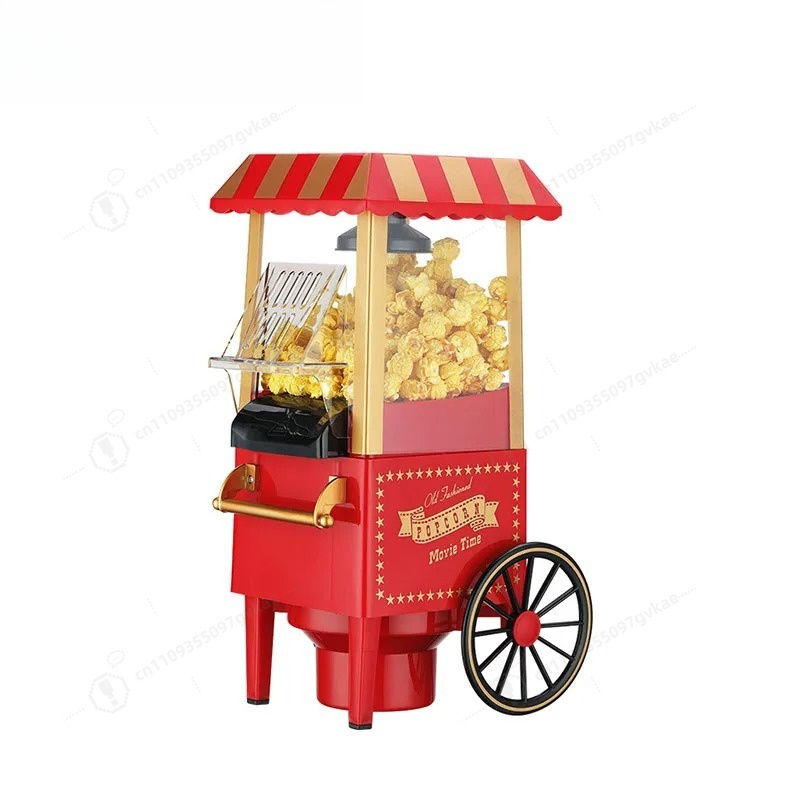 빈티지 스타일 팝콘 기계, 소형 카트 포함, 가정용,  - Popcorn Machine Cart Vintage Style 리뷰 및 가격